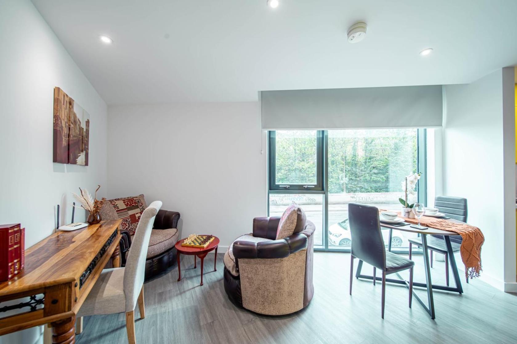 Corner Studio Apartment In Sheffield Extérieur photo