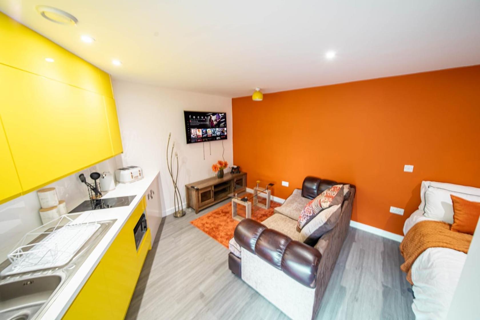 Corner Studio Apartment In Sheffield Extérieur photo